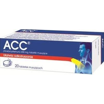 ACC 200 x 20 tabletek musujących