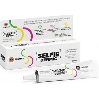 SELFIEDERMIC Krem kryjąco-matujący do twarzy 02 ciemny 20ml