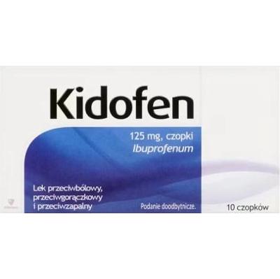 Kidofen 125mg x 10 czopków