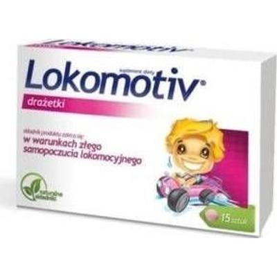 Lokomotiv x 15 drażetek