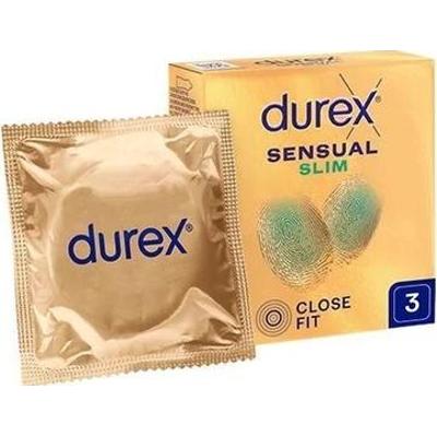 DUREX Sensual Slim x 3 sztuki