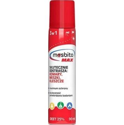 Mosbito Max spray odstraszający komary, meszki i kleszcze 90ml