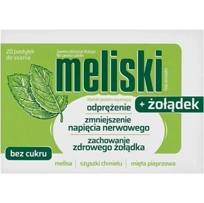 Meliski + Żołądek x 20 pastylek do ssania