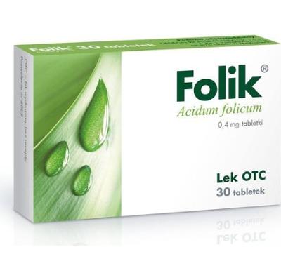 FOLIK 0,4mg x 30 tabletek