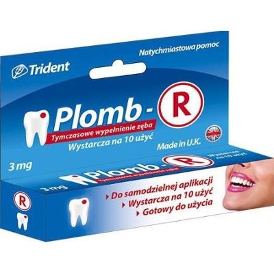 PLOMB-R tymczasowe wypełnienie zęba 3g
