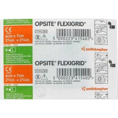 Opsite Flexigrid opatrunki jałowe 6cmx7cm