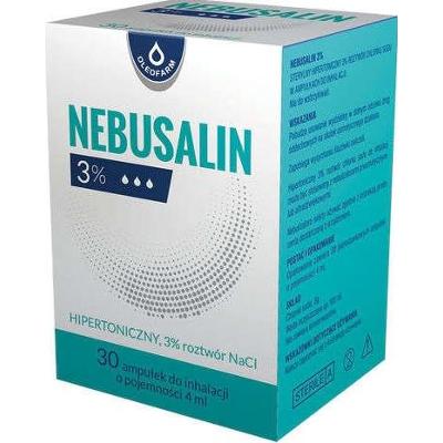 Nebusalin 3% do inhalacji 4ml x 30 ampułek