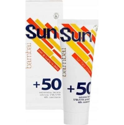 Sun Bambai Krem na słońce do twarzy do opalania SPF50+ 50g