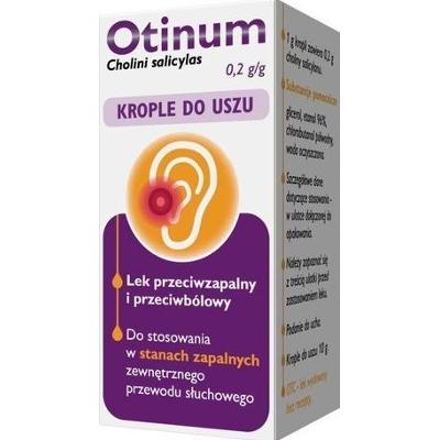 OTINUM krople do uszu 10g