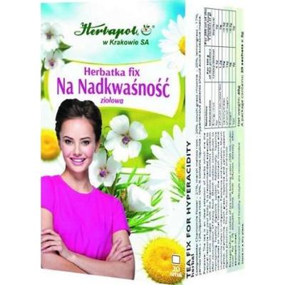 Herbatka fix na nadkwaśność x 20 saszetek