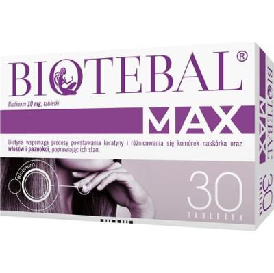 Biotebal MAX 10mg x 30 tabletek