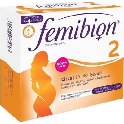 Femibion 2 Ciąża x 28 tabletek.+ 28 kapsułek