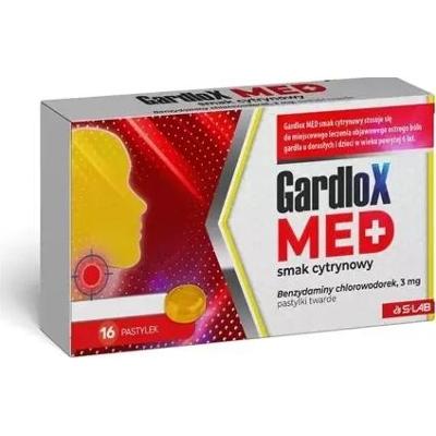 Gardlox Med 3mg smak cytrynowy x 16 pastylek do ssania