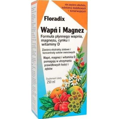 Floradix Wapń i Magnez płyn 250ml