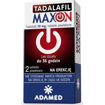 Tadalafil Maxon 0,01g x 2 tabletki