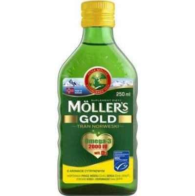 Tran Moller's Gold Norweski cytrynowy 250ml