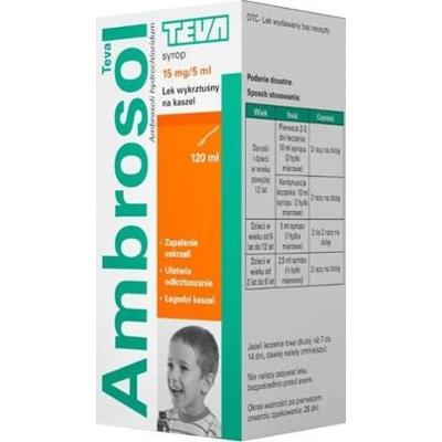 AMBROSOL 0,15 syrop 120ml