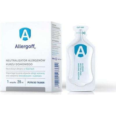 Allergoff Płyn do tkanin neutralizator alergenów 20ml x 6 sztuk