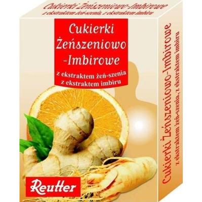 Cukierki żeńszeniowo-imbirowe 50g