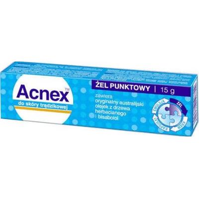 ACNEX Żel punktowy do skóry trądzikowej 15g