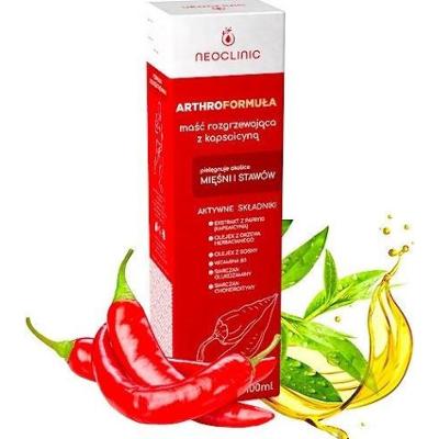 Neoclinic ArthroFormuła Maść rozgrzewająca z kapsaicyną 100ml