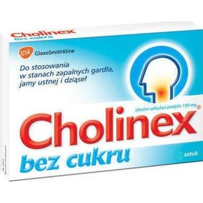 Cholinex bez cukru x 24 pastylki do ssania