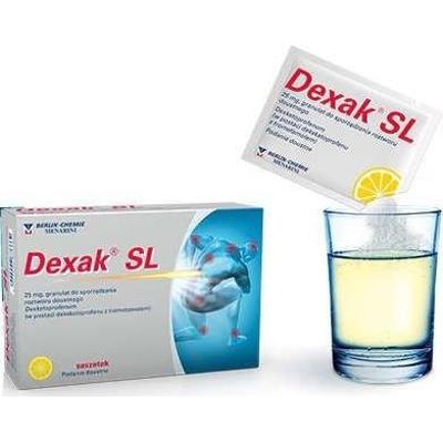 DEXAK SL 0,025g granulat do sporządzania roztworu doustnego x 10 saszetek