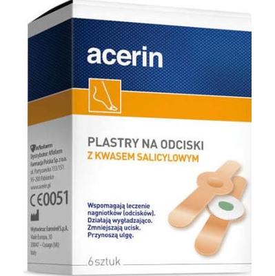 Acerin plastry na odciski x 6 sztuk