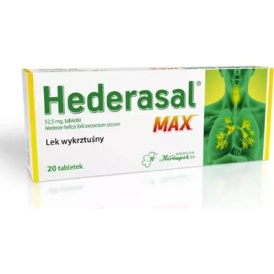 Hederasal MAX x 20 tabletek
