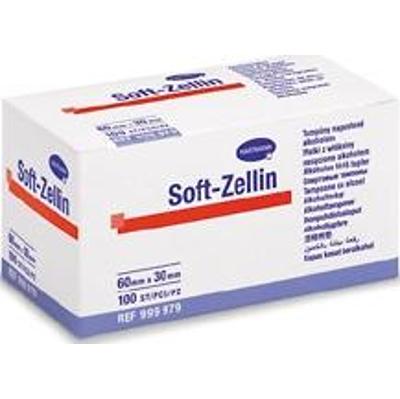 SOFT-ZELLIN Płatki do dezynfekcji 60x30mm x 100 sztuk