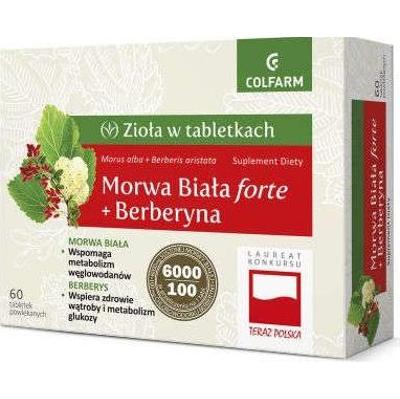 Morwa Biała forte + Berberyna x 60 tabletek