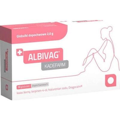 Albivag globulki dopochwowe x 10 sztuk