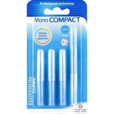 ELGYDIUM Szczoteczka Clinic Mono Compact niebieska 1,9mm x 4 sztuki