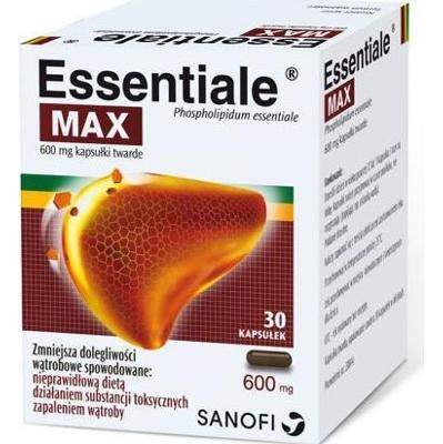 ESSENTIALE MAX 600mg x 30 kapsułek
