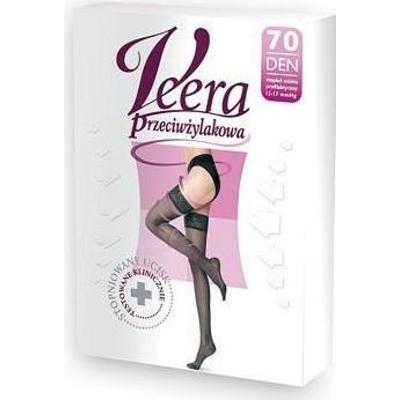 Veera Rajstopy przeciwżylakowe 70 DEN Mikrofibra kolor melanż rozmiar 1 x 1 sztuka