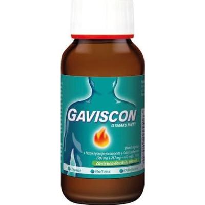 Gaviscon o smaku mięty zawiesina doustna 300ml