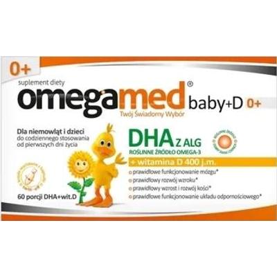 Omegamed Baby+D 0+ x 60 kapsułek