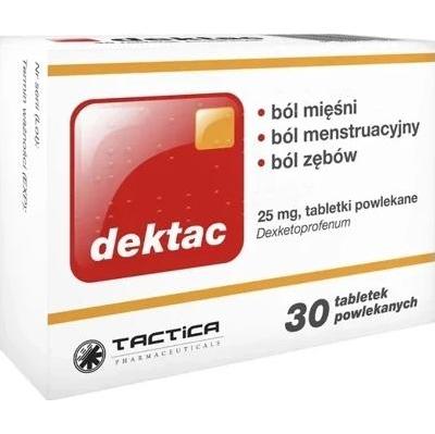 Dektac 25mg x 30 tabletek