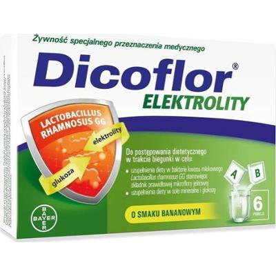 Dicoflor Elektrolity x 12 saszetek (6 porcji)
