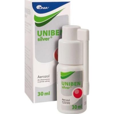 Uniben silver aerozol do stosowania w jamie ustnej 30ml