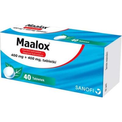 MAALOX x 40 tabletek