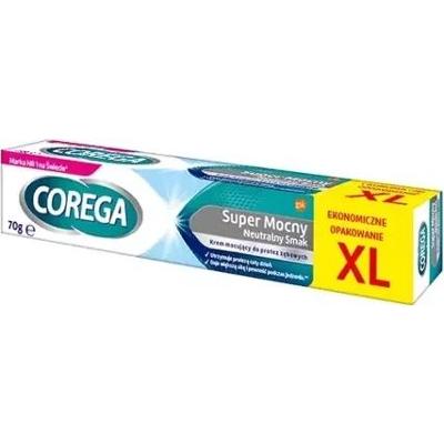 COREGA Super Mocny Krem mocujący do protez zębowych neutralny smak XL 70g