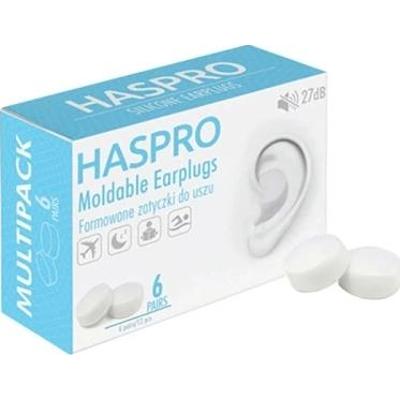 Haspro Moldable Formowane zatyczki do uszu x 6 par