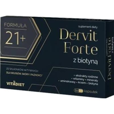 Dervit Forte z biotyną x 60 kapsułek