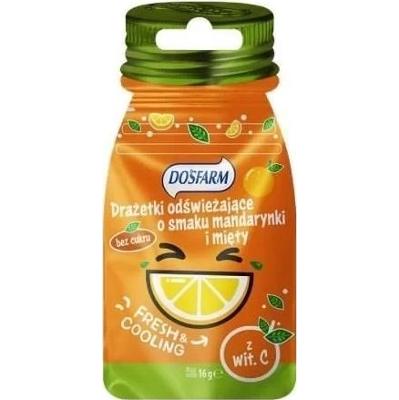 Dosfarm drażetki odśwież mandarynka i mięta 16g