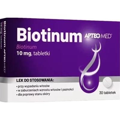 Biotinum APTEO MED 10mg x 30 tabletek
