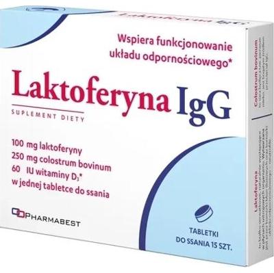 Laktoferyna Igg x 15 tabletek do ssania