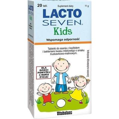 Lacto Seven Kids x 20 tabletek do ssania