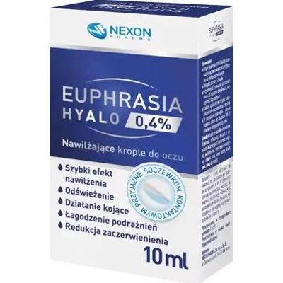 Euphrasia Hyalo 0,4% Nawilżające krople do oczu 10ml