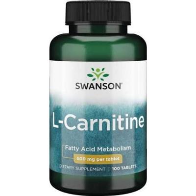 SWANSON L-karnityna 500mg x 100 tabletek